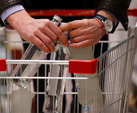Продажи водки в России увеличились на 10%