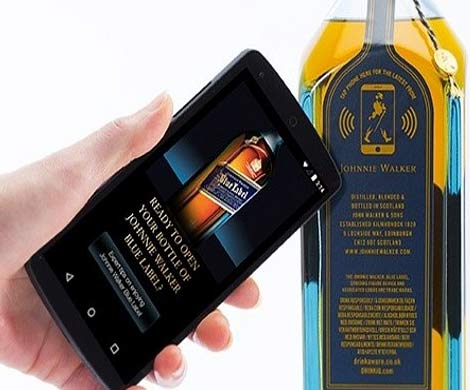 Алкогольные напитки смогут использовать смартфоны