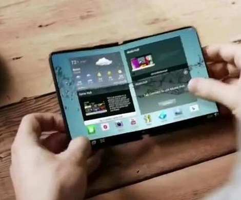 До конца года‍ Samsung представит складной смартфон с гибким экраном 