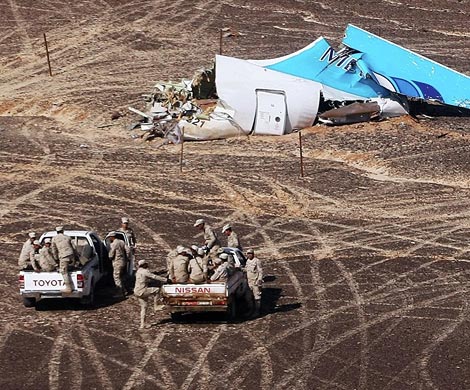 Египетские следователи не обнаружили признаков теракта на борту А321