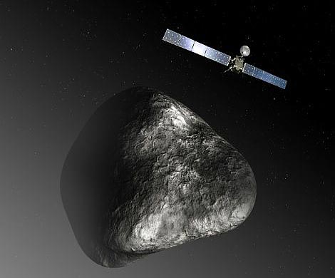 Космический аппарат «Розетта» в пятницу врежется в комету