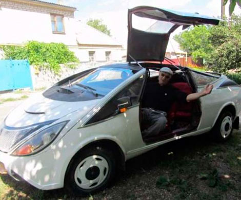 На Украине продают спорткар на базе ВАЗовской «копейки» в стиле Lamborghini