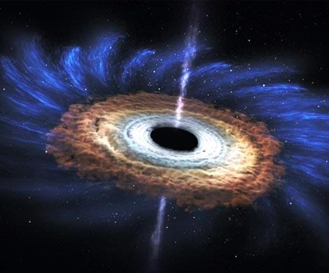 НАСА показало разрушение звезды черной дырой