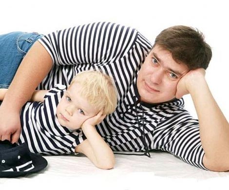 Отцовство связано с набором лишнего веса