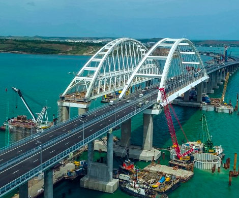 Подрядчики Крымского моста оказались под санкциями ЕС
