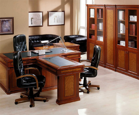Правила выбора мебели для кабинета руководителя