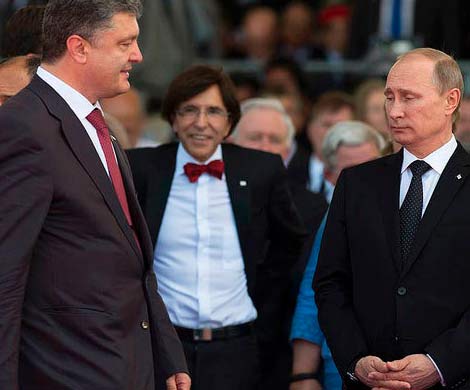 Путин и Порошенко встретились в Минске