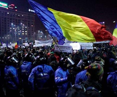 Румыны протестуют против ослабления антикоррупционных мер
