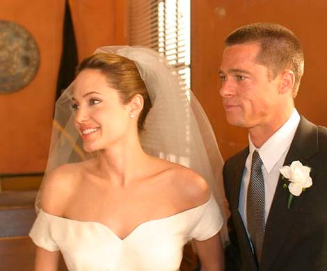 Состоялась долгожданная свадьба Анджелины Джоли и Брэда Питта 