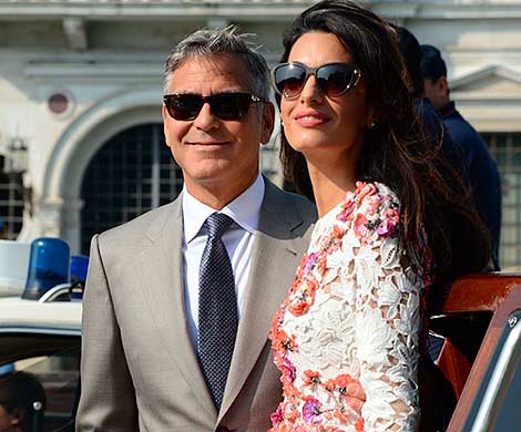 Состоялся первый выход в свет супругов Клуни-Аламуддин 