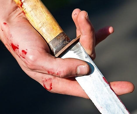 В Чечне полицейские застрелили преступника, ранившего ножом их коллегу