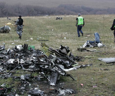 В Нидерландах за продажу "сувениров" с MH17 арестован полицейский
