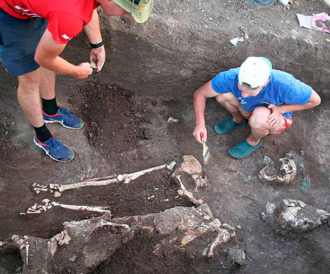 В Ростовской области археологи нашли древнее захоронение 17 века до н.э.