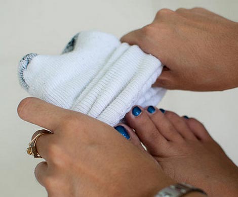 В США изобрели носки, убивающие бактерии