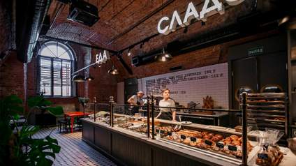 Санкт-Петербург: гастрономическое кафе с пекарней Kuznya Café