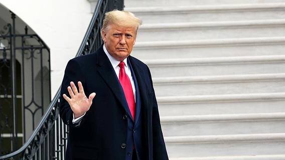 50% опрошенных заявляют, что после ухода Трампа будут считать его «несостоявшимся» президентом