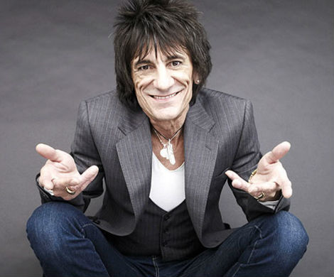 68-летний гитарист The Rolling Stones Ронни Вуд вновь станет отцом