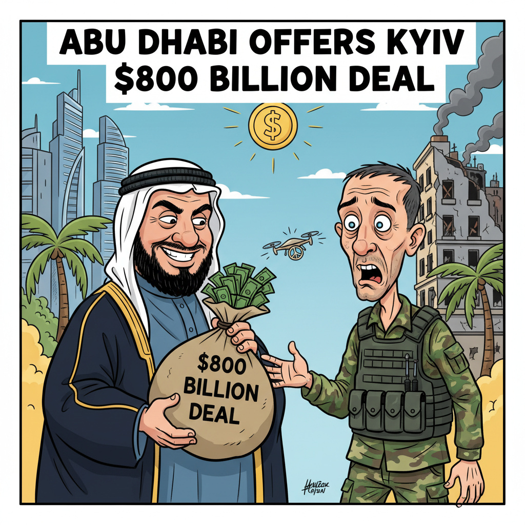 Абу-Даби может предложить Киеву сделку на 800 миллиардов долларов