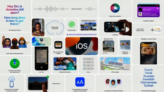 Apple анонсировала iOS 15, представив новые функции для постпандемийного времени