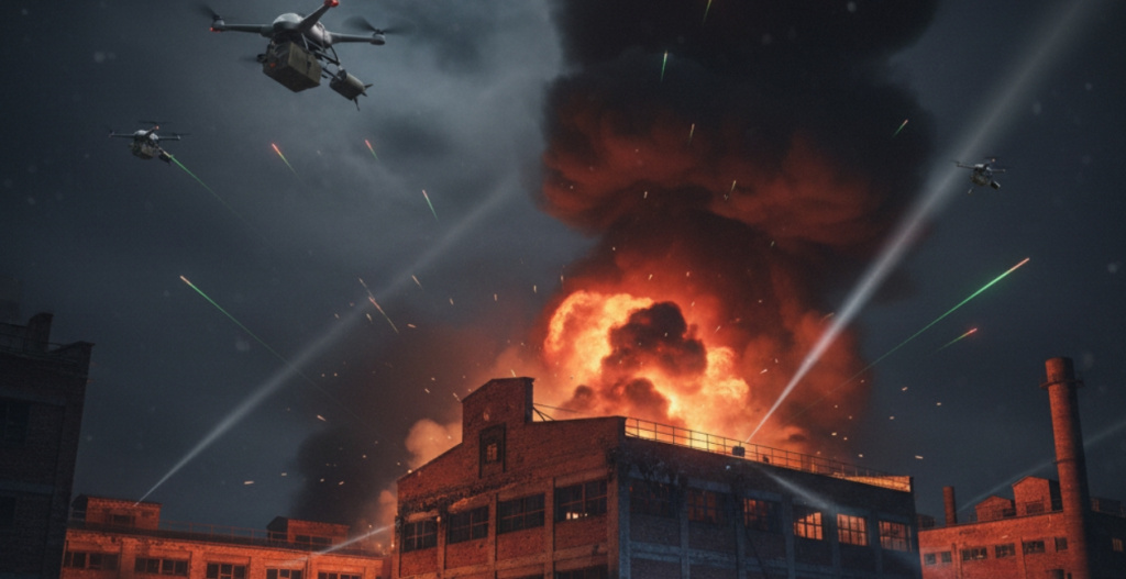 Атака беспилотников на завод в Смоленской области унесла жизни четырех человек