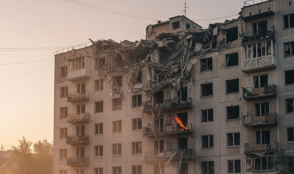 Беспилотник атаковал жилой дом в Волгоградской области есть пострадавшие