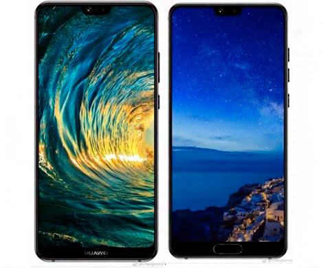 Безрамочный Huawei P20 с тройной камерой показали на видео