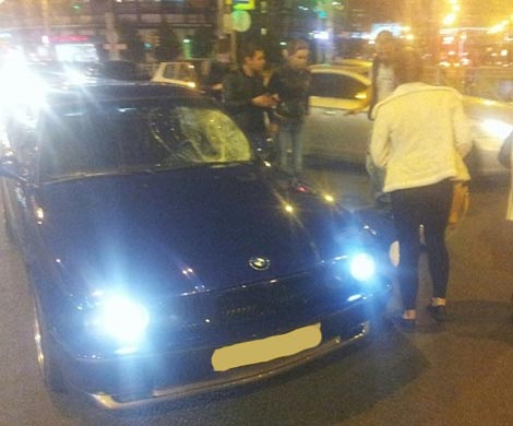 BMW сбил пешехода на Гаккелевской улице