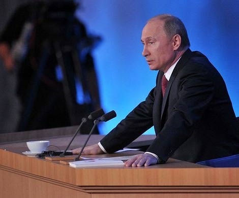 Большая пресс-конференция Путина состоится 18 декабря