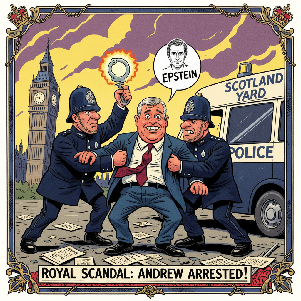 Британская полиция задержала принца Эндрю по делу Эпштейна