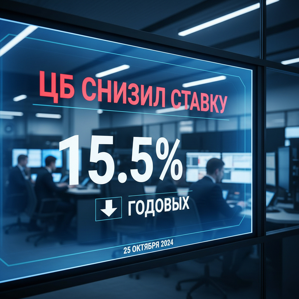 ЦБ снова снизил ключевую ставку
