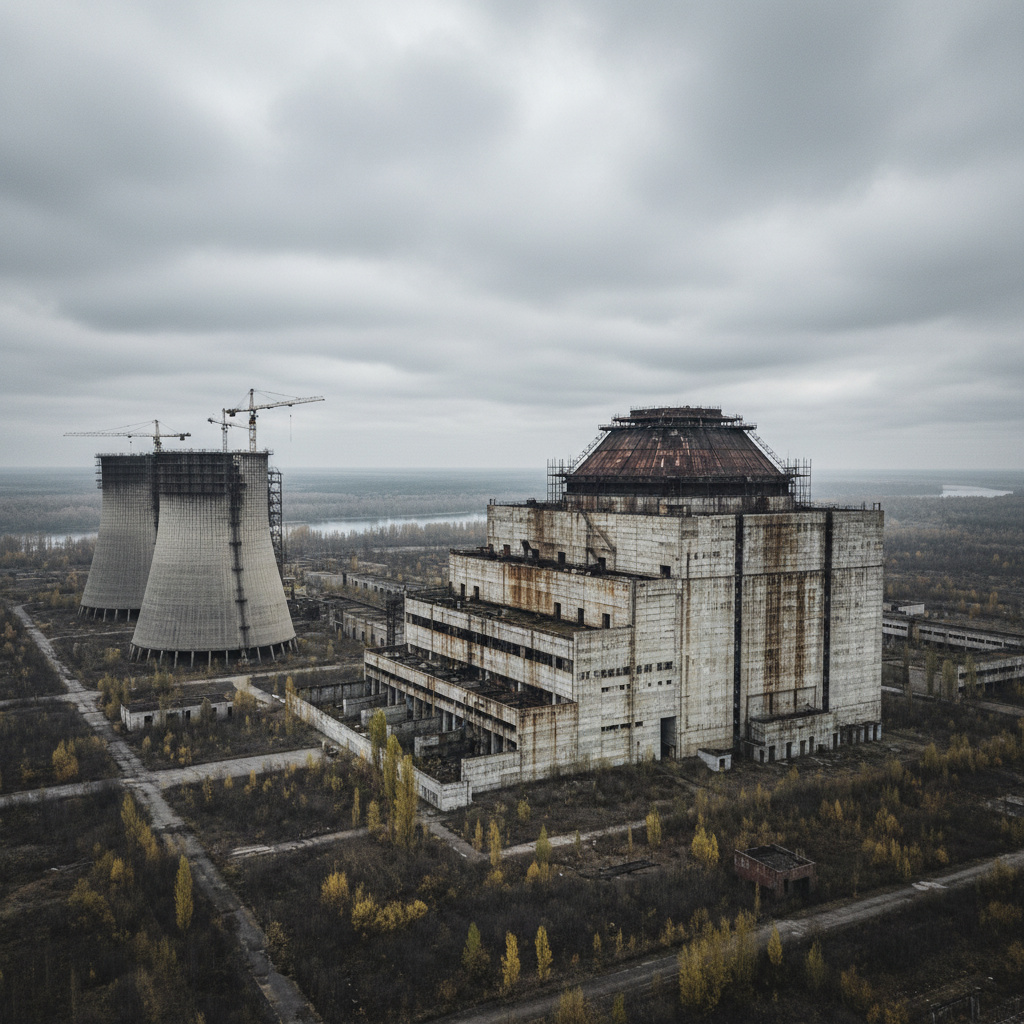 Чернобыльская АЭС временно обесточена из-за сбоя в энергосистеме Украины