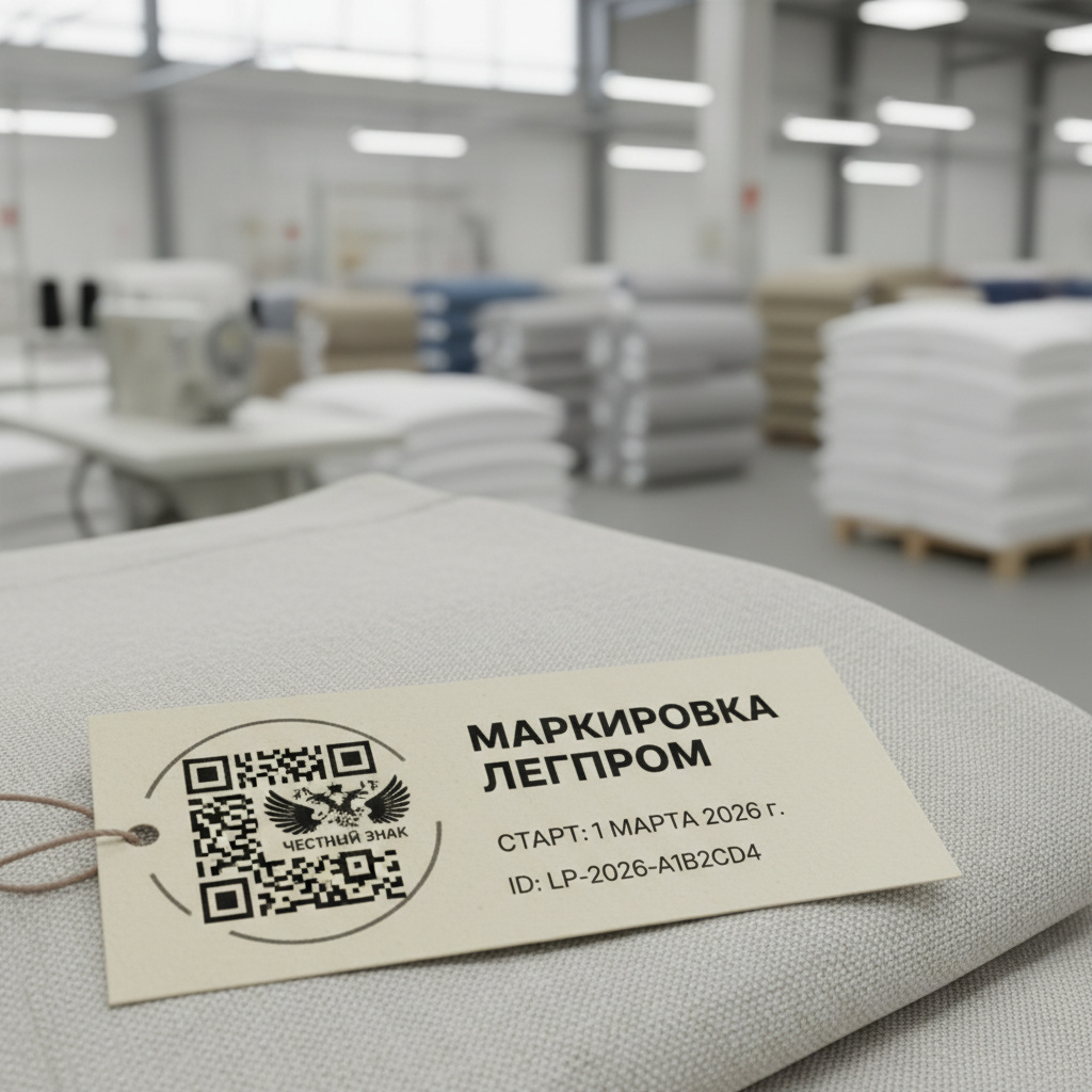 Четвертая волна маркировки легкой промышленности стартует в России с 1 марта 2026 года