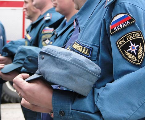 Спасатели отрабатывают борьбу со стихией на Камчатке