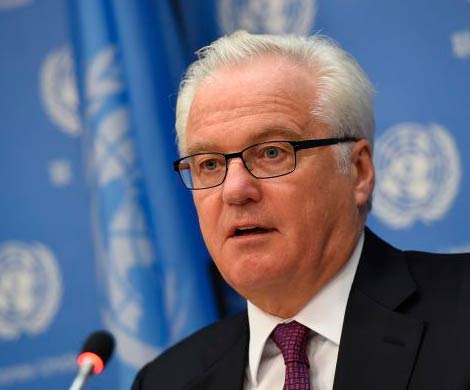 Чуркин уличил Украину в фальсификации