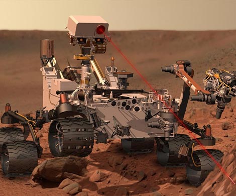 «Curiosity» обнаружил на поверхности Марса золотые украшения