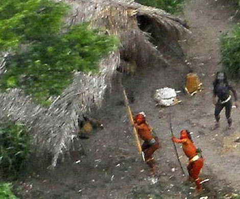 Дикари Амазонки вышли на тропу войны