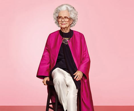 Для Vogue снялась 100-летняя модель