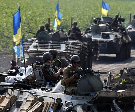 ДНР начала отвод военной техники