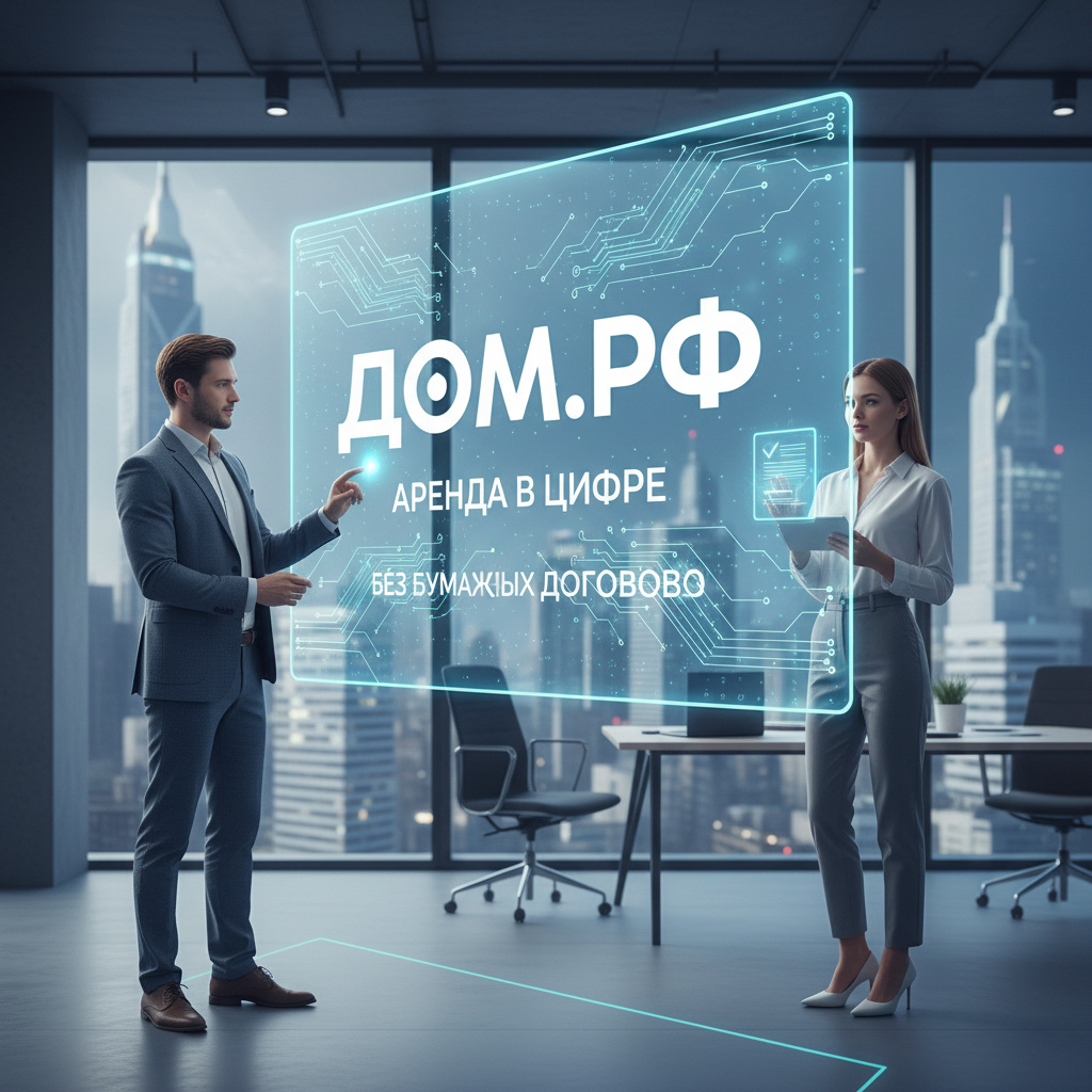 ДОМ.РФ переводит аренду жилья в цифровой формат и отменяет бумажные договоры