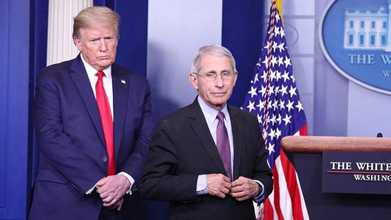 Дональд Трамп раскритиковал члена оперативной группы по борьбе с коронавирусом