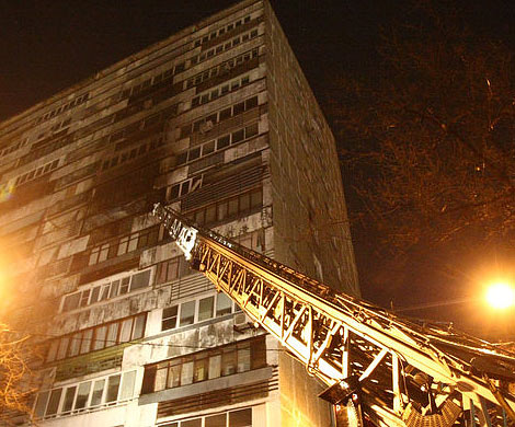Два человека пострадали в пожаре на юго-востоке Москвы