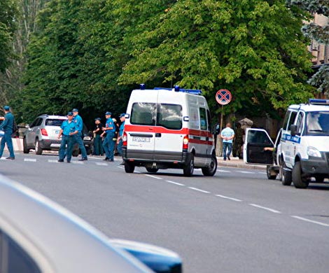 Два взрыва прогремело в центре Луганска