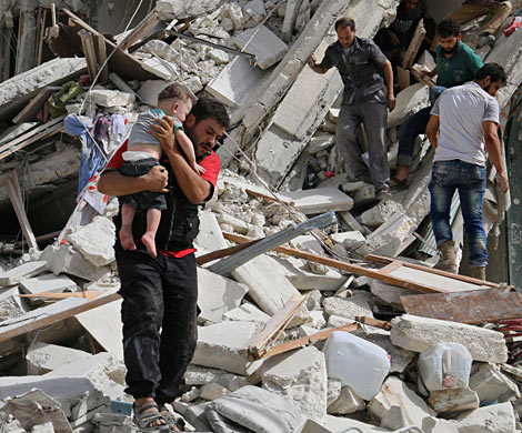 Фото «раненых детей Алеппо» делали в Египте
