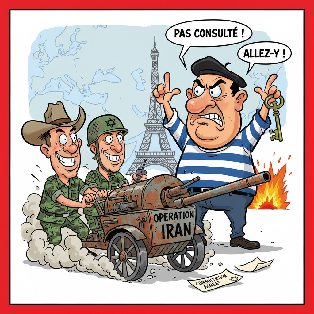 Франция заявила, что США и Израиль не консультировались с ней перед началом операции против Ирана