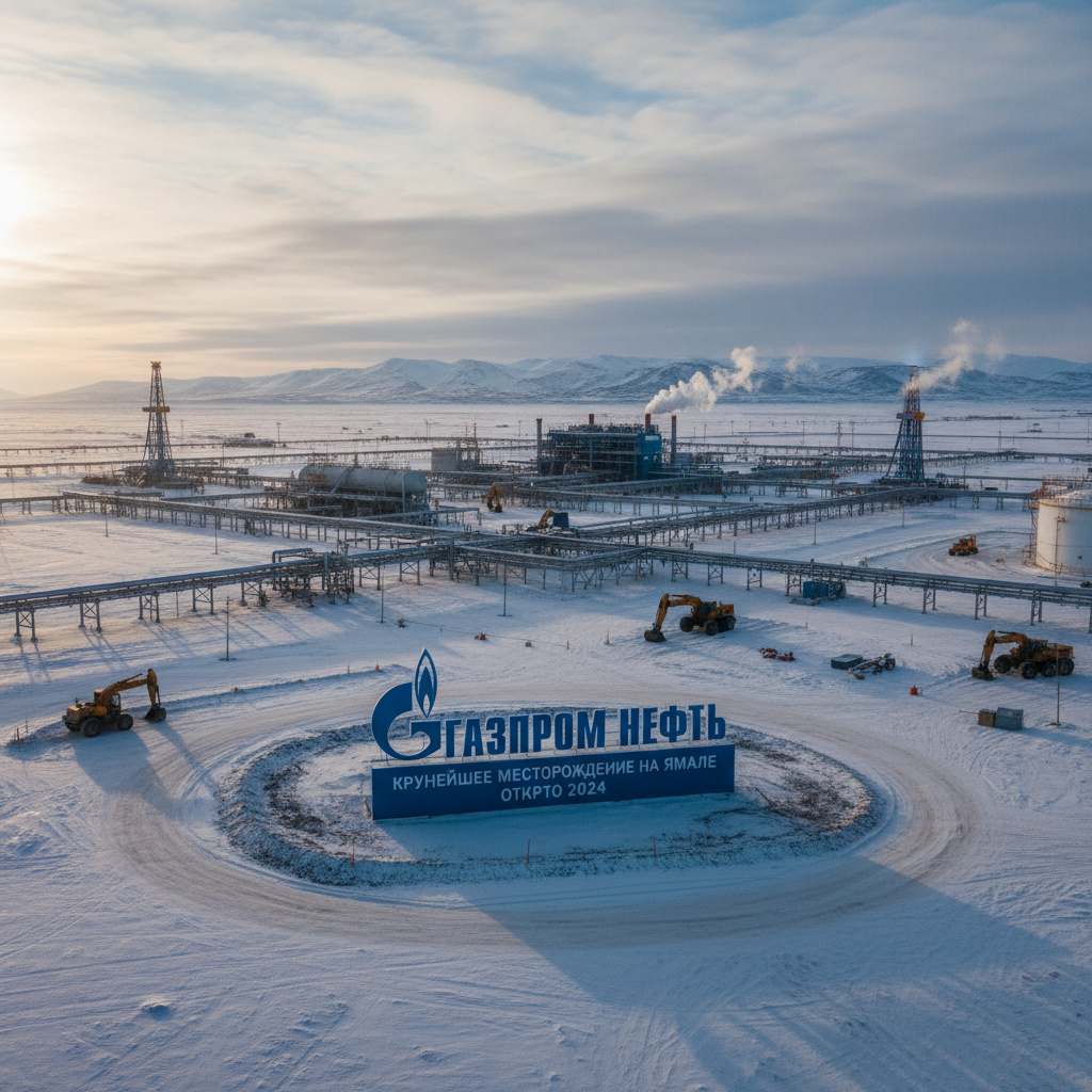 Газпром нефть открыла крупнейшее за 30 лет месторождение на Ямале