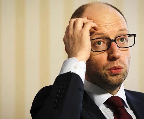 Генпрокуратура Украины заподозрила Яценюка в получении взятки