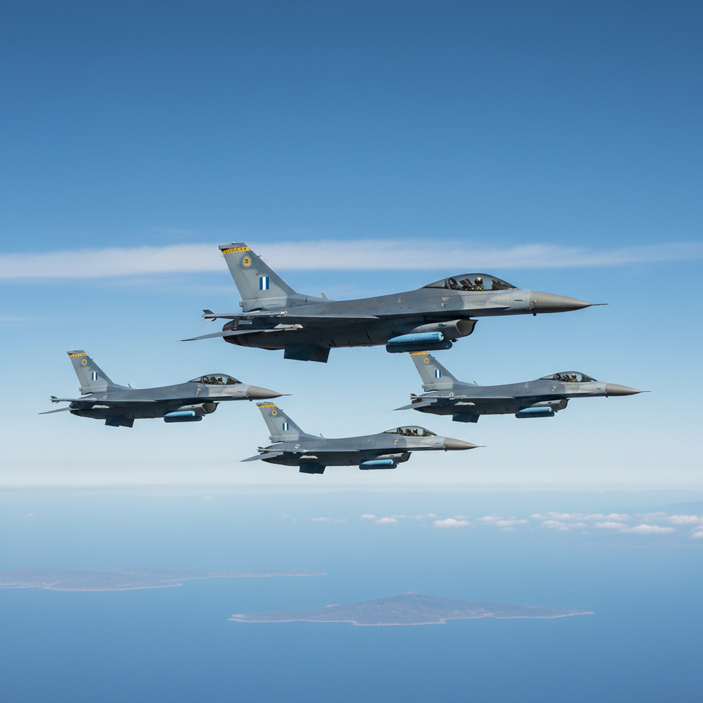 Греческие истребители перехватили два беспилотника у берегов Кипра