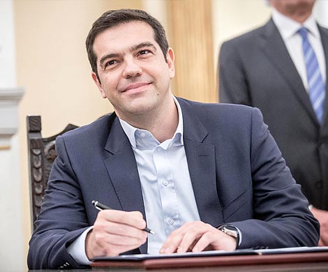 Греческий премьер Ципрас посетит Россию 8 апреля
