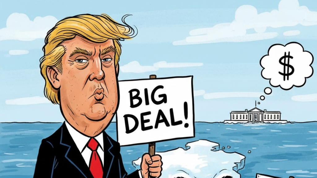 Гренландия не продаётся. Трамп всё равно пришёл торговаться