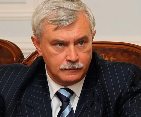 Губернатор Санкт-Петербурга Полтавченко высказался против разговоров о его отставке